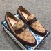 Gucci Men's Original GG Loafer with Gucci Team Motif ‎532405 Brick Red/Beige 2018