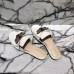 Gucci Leather Slides with Bow 524639 White 2018