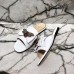 Gucci Leather Slides with Bow 524639 Off-white 2018