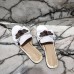 Gucci Leather Slides with Bow 524639 Off-white 2018