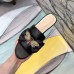 Gucci Leather Slides with Bow 524639 Black 2018