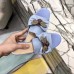 Gucci Leather Slides with Bow 524639 Blue 2018