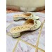 Gucci Lyric GG Crystal Embellished Heel Moire Mules White 2019