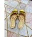 Gucci Lyric GG Crystal Embellished Heel Moire Mules Gold 2019