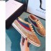 Gucci Glitter Falacer Sneaker With Web Gold 2018