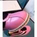 Gucci Falacer Patent Sneaker With Web Pink 2018