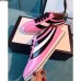 Gucci Falacer Patent Sneaker With Web Pink 2018