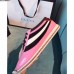 Gucci Falacer Patent Sneaker With Web Pink 2018