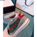 Gucci Glitter Falacer Sneaker With Web Silver 2018