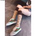 Gucci Glitter Falacer Sneaker With Web Silver 2018