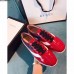 Gucci Falacer Patent Sneaker With Web Red 2018