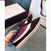 Gucci Falacer Patent Sneaker With Web Black 2018