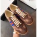 Gucci Women's Gucci-Dapper Dan Sneaker ‎538714 Taupe 2018