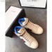 Gucci High-top Sneaker with Sylvie Web White/Blue 2018