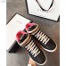 Gucci High-top Sneaker with Sylvie Web Black/Pink 2018