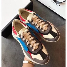 Gucci Flashtrek Patchwork Sneaker Multicolor/Blue 2018