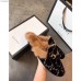 Gucci Princetown GG Velvet Slipper 448657 Black 2018