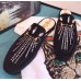 Gucci Princetown Velvet Slipper With Crystals 505314 Black 2018