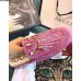 Gucci Princetown Velvet Slipper With Crystals 505314 Pink 2018