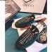 Gucci Princetown Velvet Slipper With Crystals 505314 Dark Green 2018