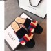 Gucci Velvet Slipper With Sylvie Bow 496561 Black 2018