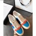 Gucci Vintage Sneaker with GG Label Blue/Orange/White 2018