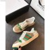 Gucci Vintage GG Sneaker with Label Green/Beige/White 2018