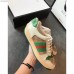 Gucci Vintage GG Sneaker with Label Green/Beige/White 2018