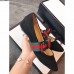 Gucci Velvet Ballet Flat With Sylvie Bow 474469 Black 2017