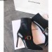 Gucci Heel 10cm Sylvie Leather Web Stripe With Buckled Belt Ankle Boot 475653 Black 2017