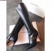 Gucci Heel 10cm Sylvie Leather Web Stripe With Buckled Belt Kee Boot 475650 Black 2017