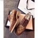 Gucci Suede and GG Canvas Mid-heel Shoe 498106 Brown 2018