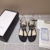 Gucci Crystal GG Glass Pearl On Heel Thong Sandals Black 2017