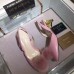 Gucci Pink Pompom Mink Fur Pumps