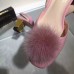 Gucci Pink Pompom Mink Fur Pumps