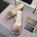 Gucci grey Pompom Mink Fur Pumps