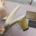 Gucci grey Pompom Mink Fur Pumps