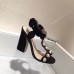 Gucci Leather t-strap sandal 424886 black