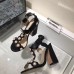 Gucci Leather t-strap sandal 424886 black