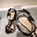 Gucci Leather t-strap sandal 424886 black