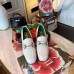 Gucci Heel 4.5cm Leather Platform Loafers with Horsebit White 2019