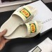 Gucci Men's Slide Sandals Vintage Logo White 2018