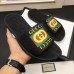 Gucci Men's Slide Sandals Vintage Logo Black 2018