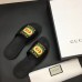 Gucci Men's Slide Sandals Vintage Logo Black 2018