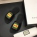 Gucci Men's Slide Sandals Vintage Logo Black 2018