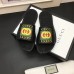 Gucci Men's Slide Sandals Vintage Logo Black 2018