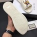 Gucci Men's Slide Sandals Tiger With L’aveugle par amour White 2018