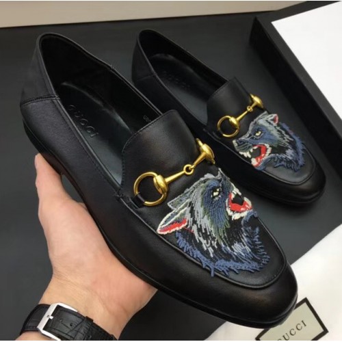 gucci wolf loafers