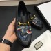 Gucci Horsebit Leather Men's Loafer With Wolf 501020 Black 2018