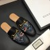 Gucci Princetown Men's Slipper With Wolf Black 2018